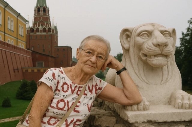    Нина Семёнова в Москве. Фото: Из личного архивa