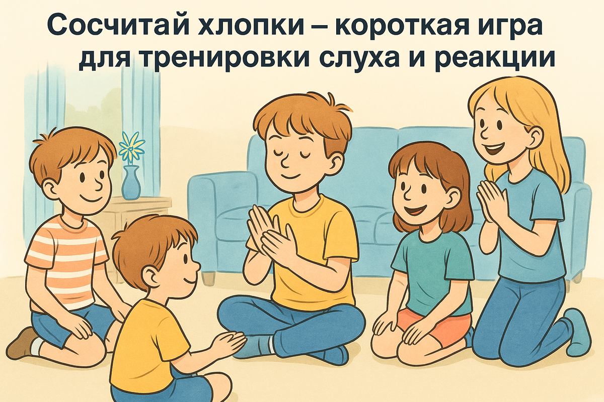 Один хлопает, остальные считают