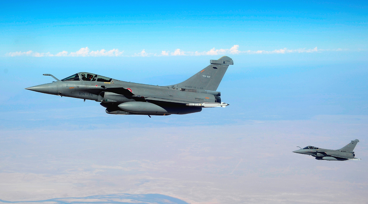 Французский многоцелевой истребитель Dassault Rafale 