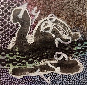 Сигила с использованием числа. Работа автора.