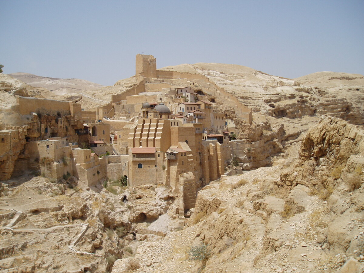  Великая Лавра в Иудейской пустыне