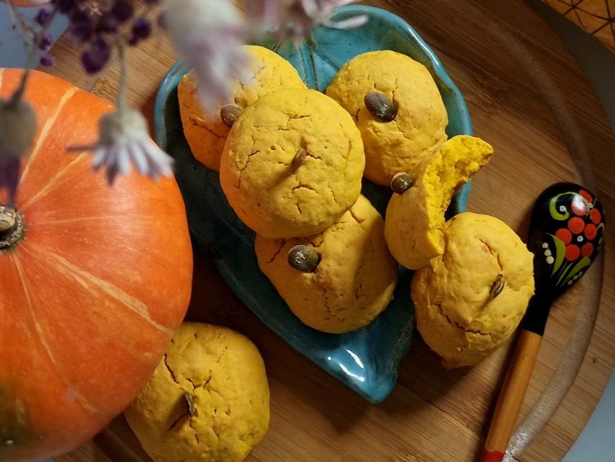 Печенье из тыквенного пюре