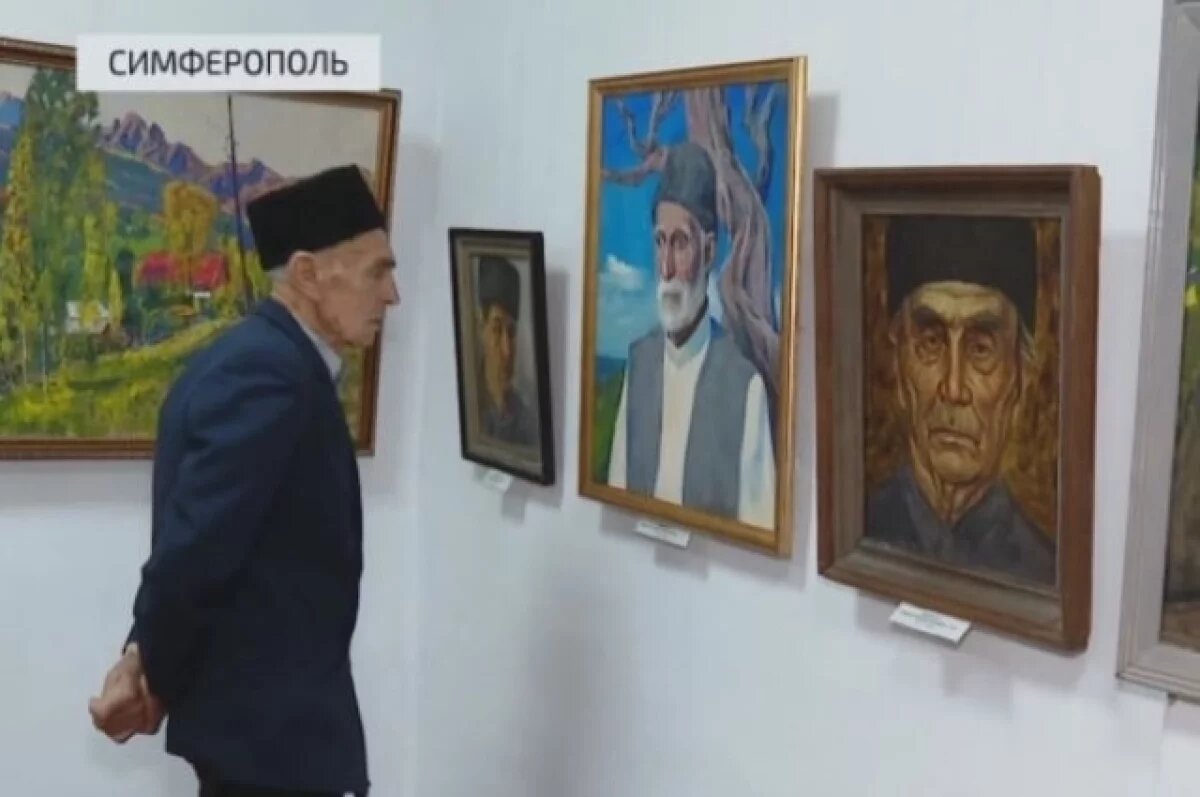    В Симферополе открылась юбилейная выставка Рустема Эминова