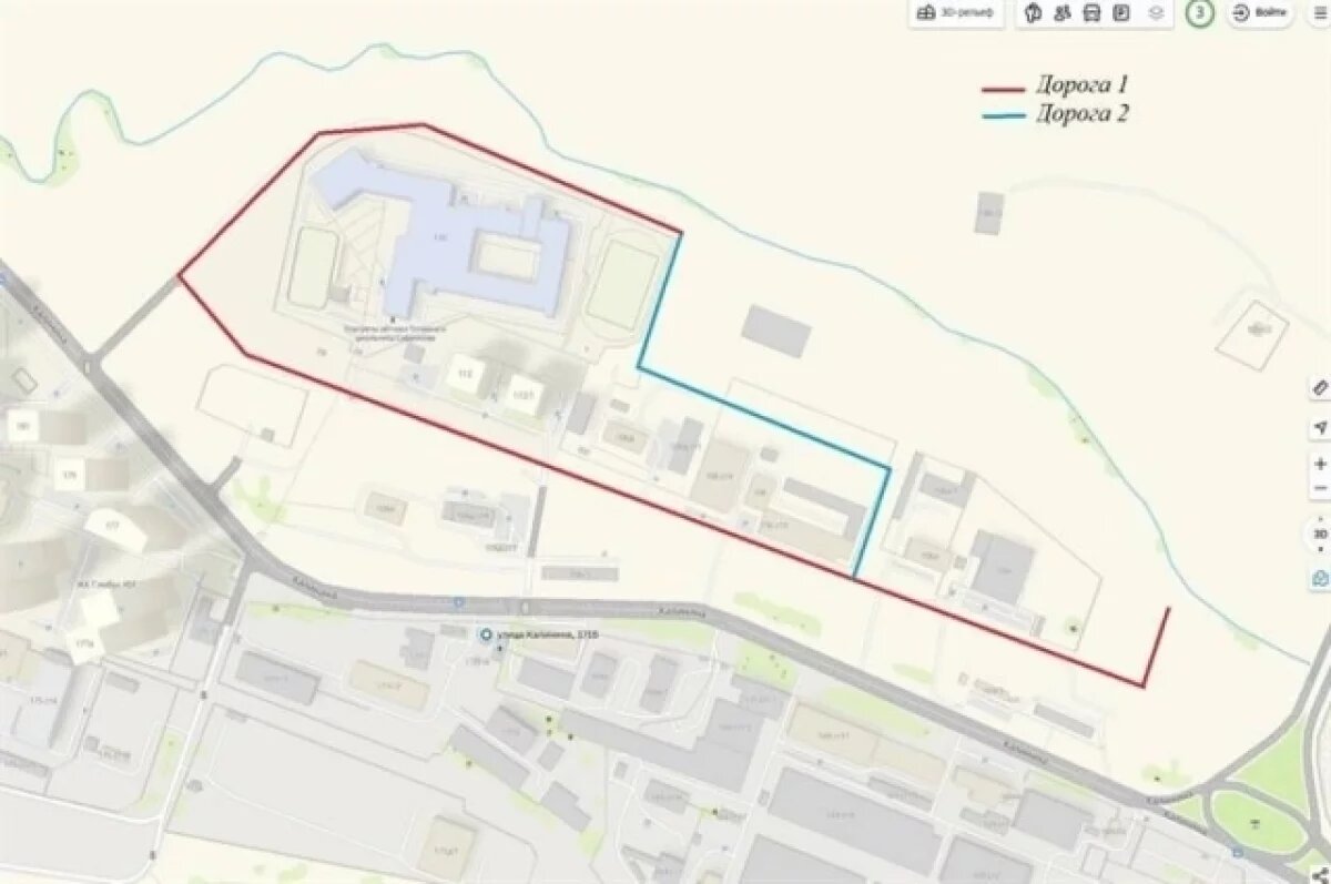    В Красноярске начали достраивать проблемную дорогу у школы №159