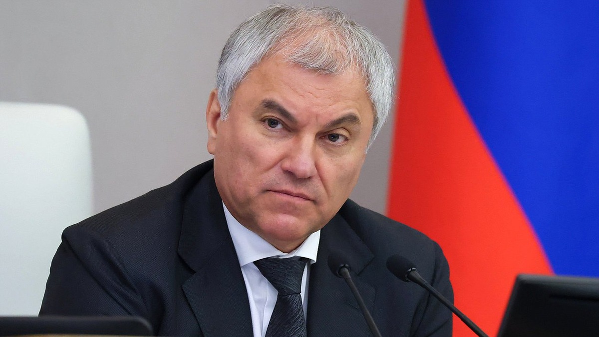 Председатель Государственной Думы Вячеслав Володин