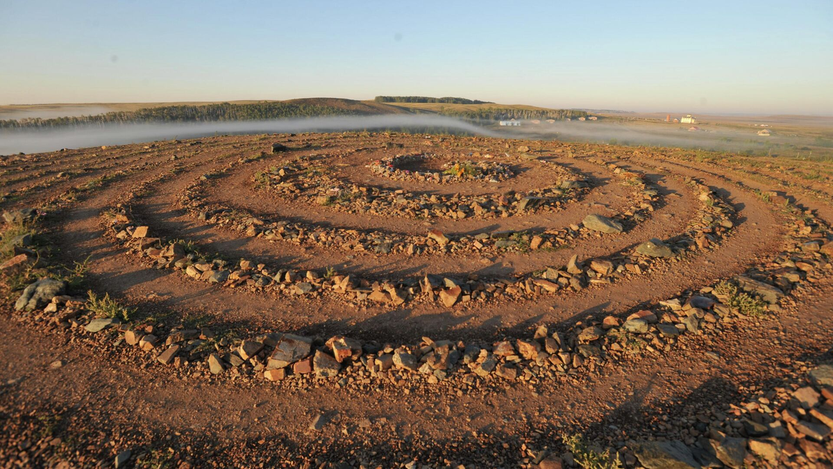 Открывающиеся виды в заповеднике Аркаим, (источник: ria.ru)