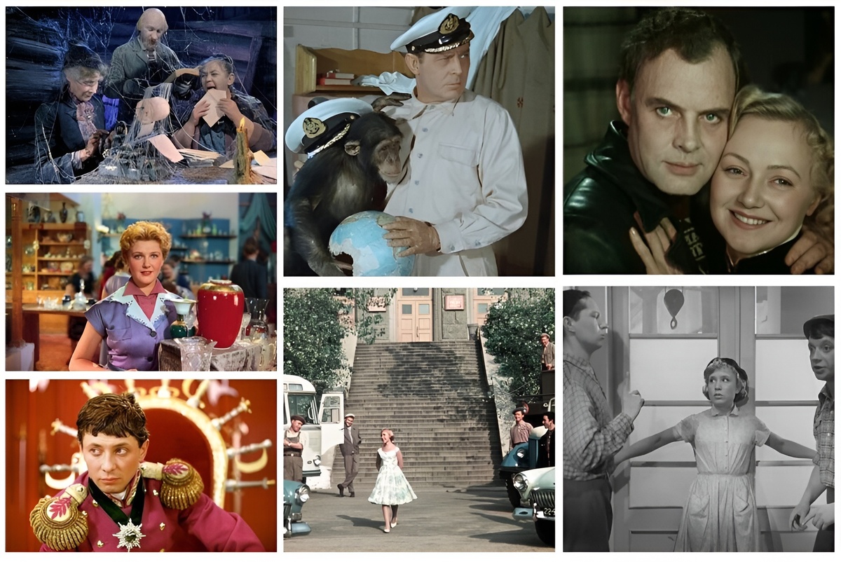 мой фотоколлаж - Цитаты из советского кино. Угадайте фильм. Тест