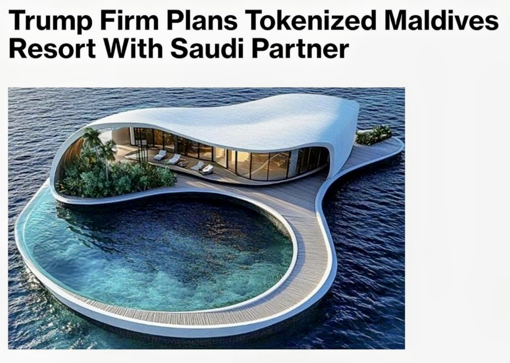 Исторический шаг в сфере недвижимости: Trump на Мальдивах с токенизацией отеля! 🏖️