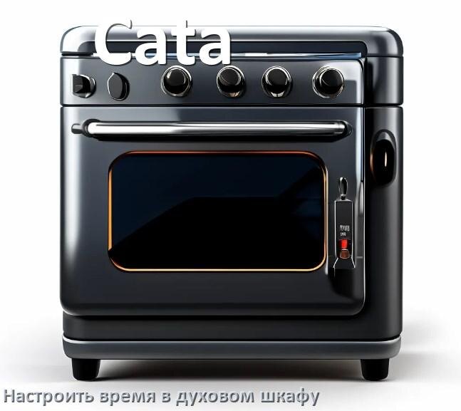 
Как на духовом шкафу Cata настроить время и установить часы