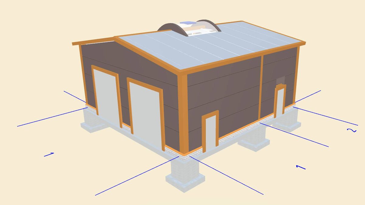БЫСТРОВОЗВОДИМОЕ СТО 10Х10Х4 (АВТОМАСТЕРСКАЯ) ИЗ ЛСТК В Г. ДЗЕРЖИНСКИЙ, МО, РОССИЯ