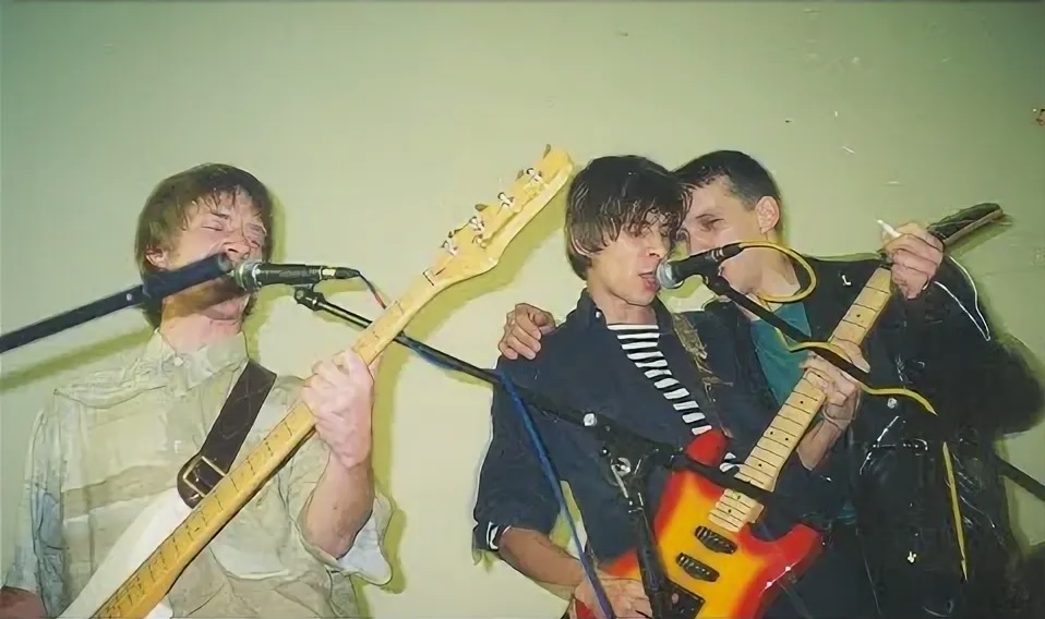 А. Кузнецов, Джексон и И. Жевтун на концерте ИПВ, 1998 год.