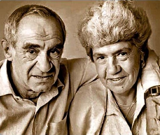 Зиновий Гердт и Татьяна Правдина