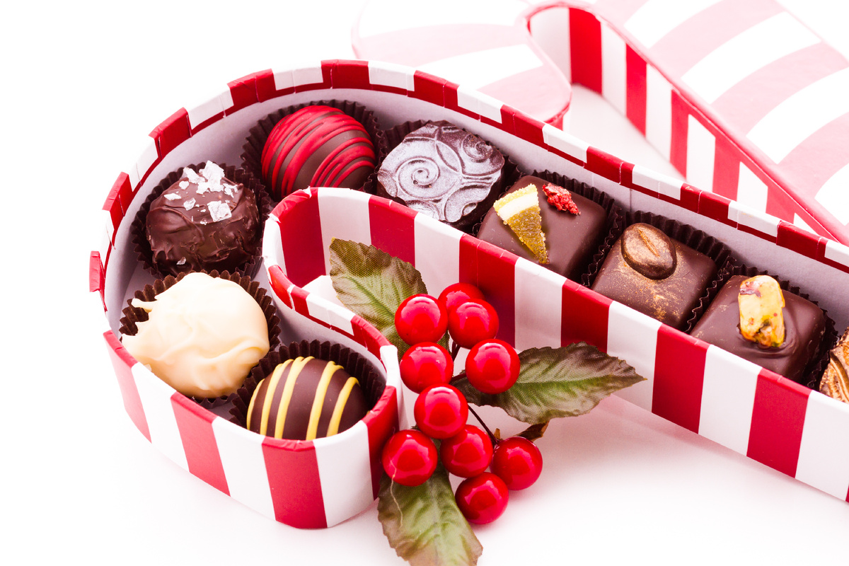 Набор конфет на новый год 2026