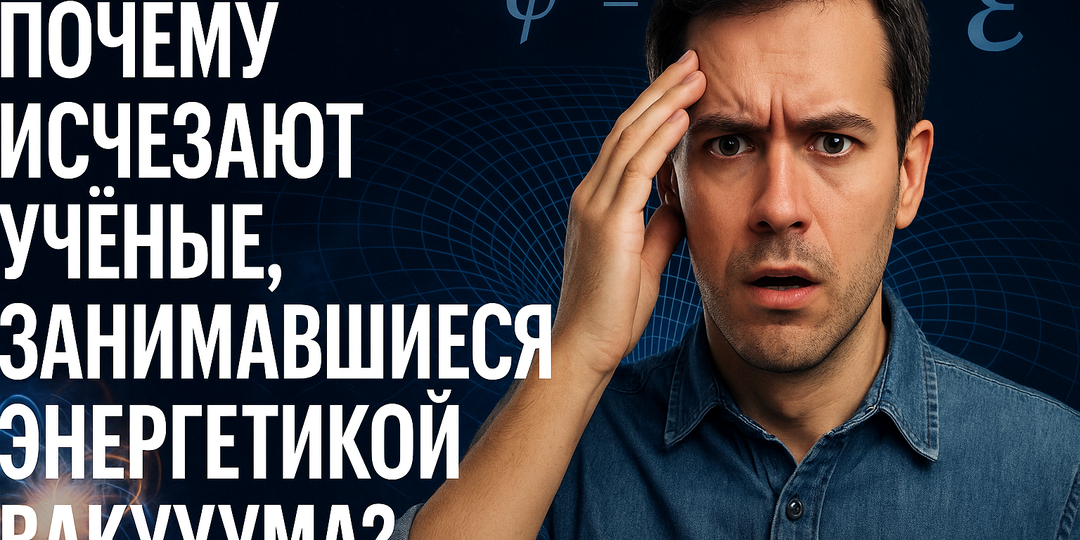 Почему исчезают учёные, занимавшиеся энергетикой вакуума?