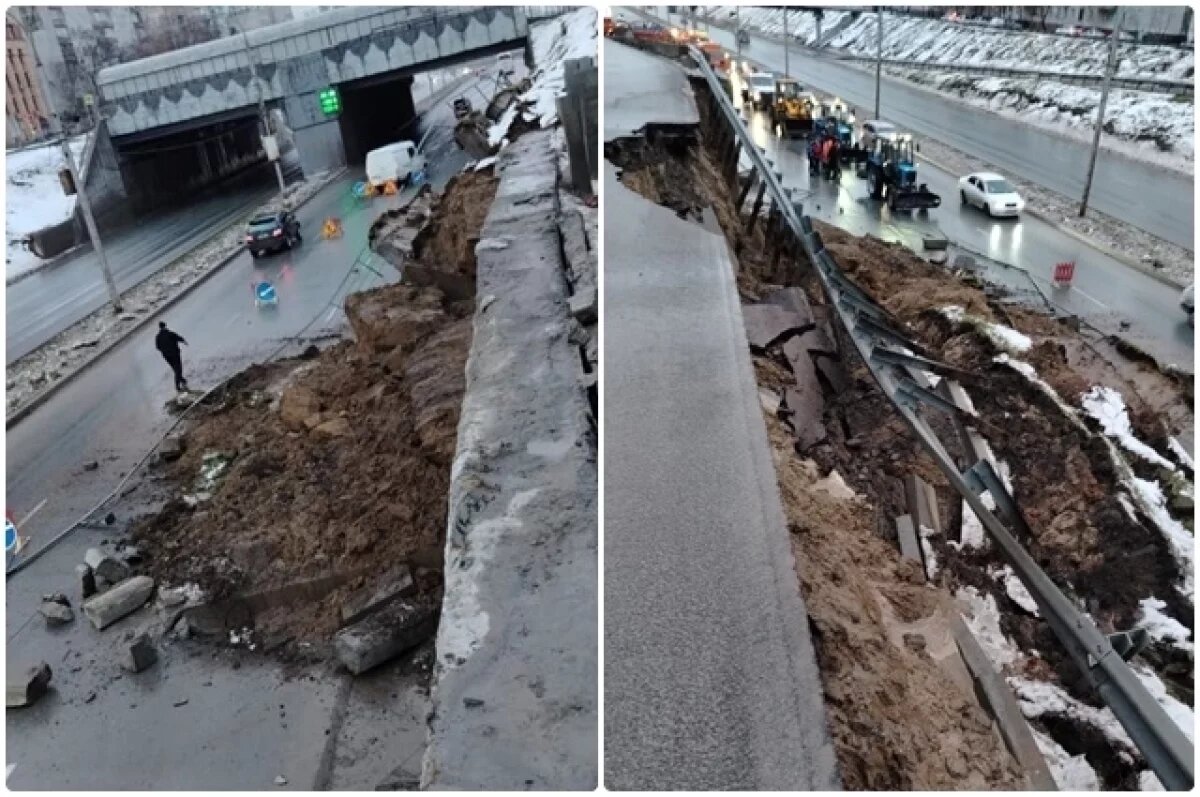    Новосибирск ищет подрядчика для ремонта стены на Ипподромской магистрали