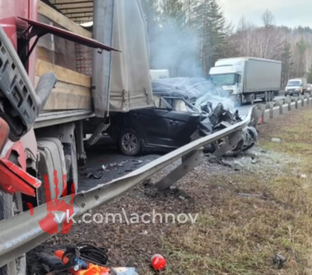 Фото с места ДТП