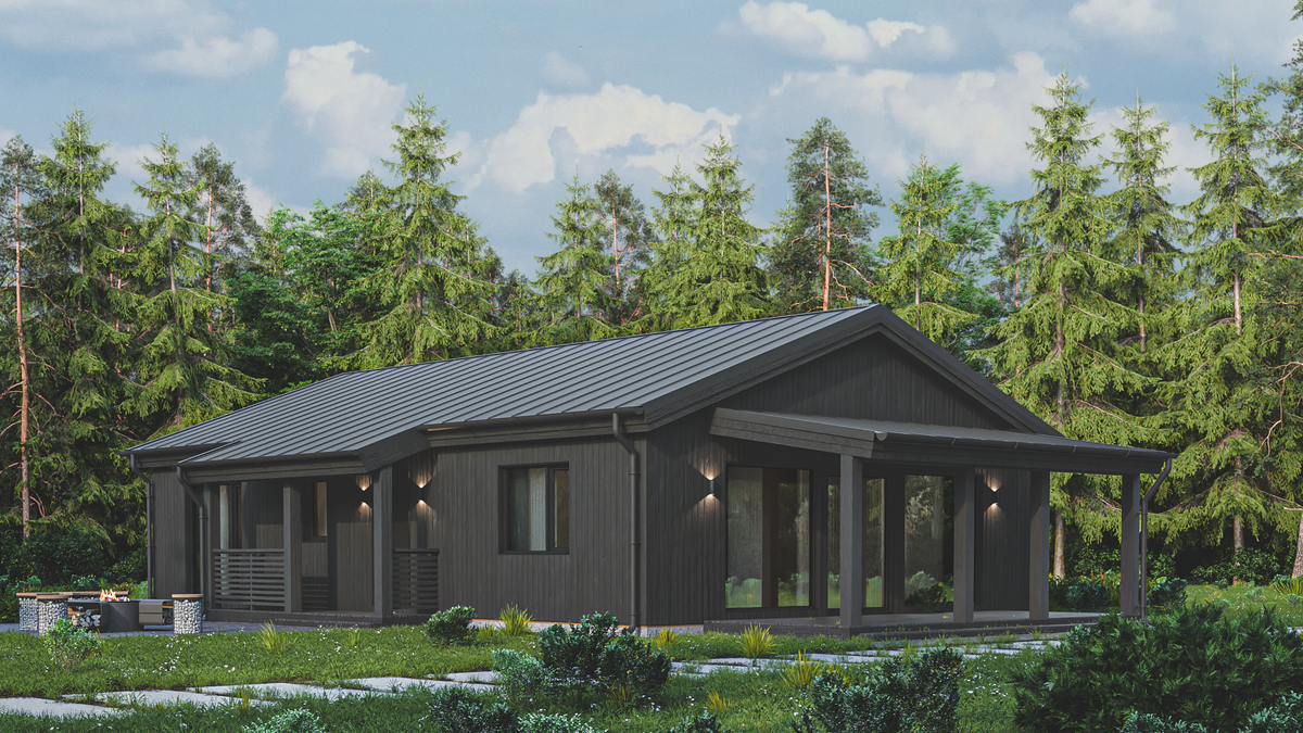 Проект дома "Лестер" от компании Лидер Дач