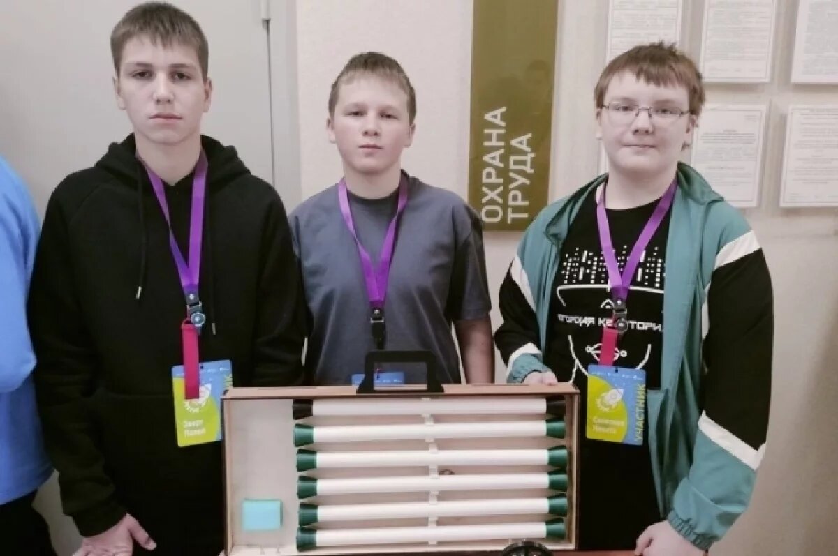    Школьники из Югры изобрели отечественный аналог стрелы для прокладки кабеля