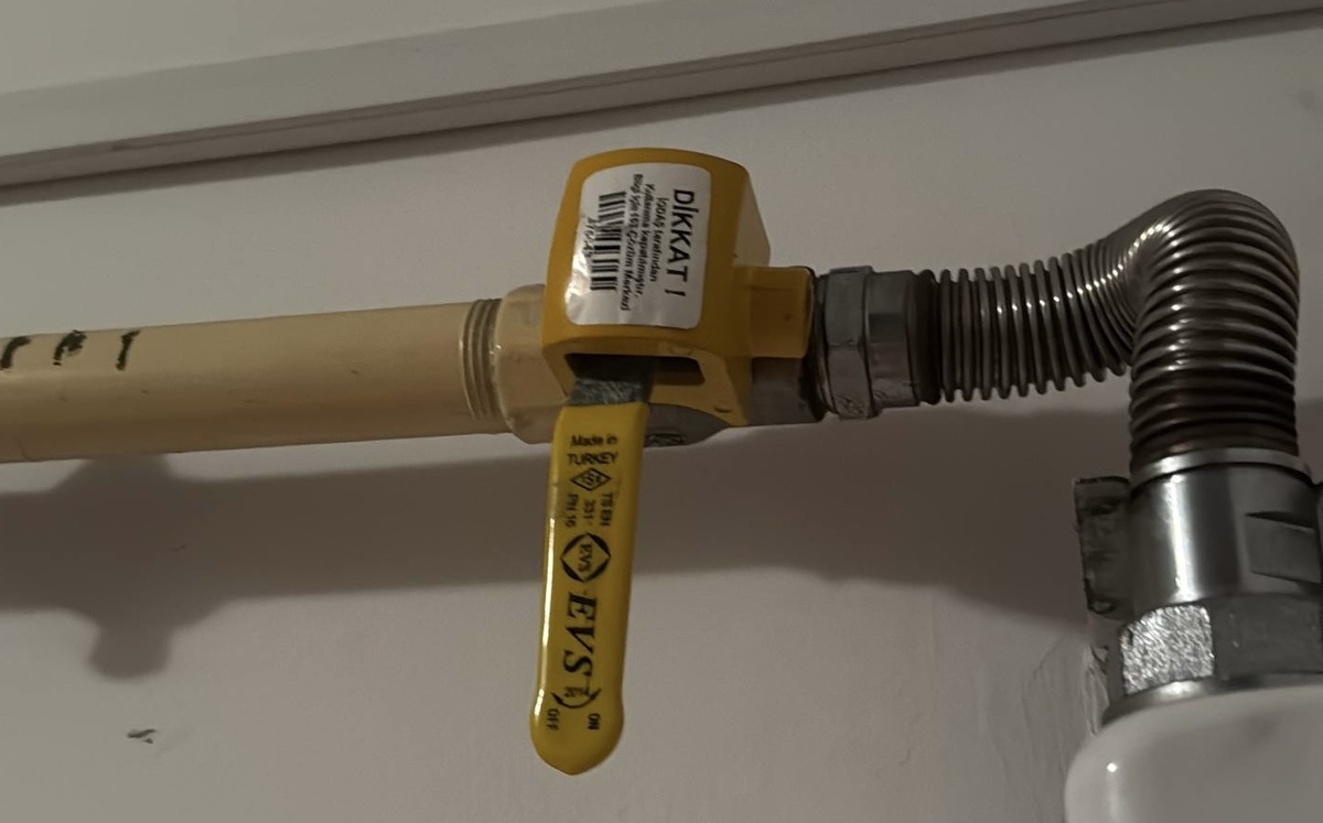 Блокировка подачи газа в квартиру 