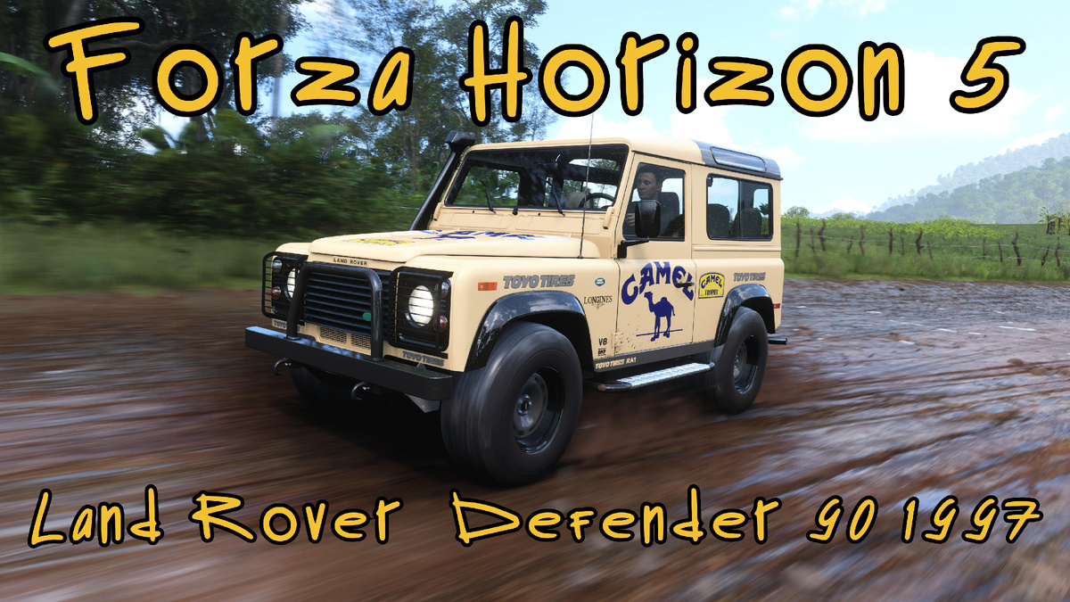 # Land Rover Defender 90 1997 — железный конь бездорожья в мире Forza Horizon 5 🔥🚜