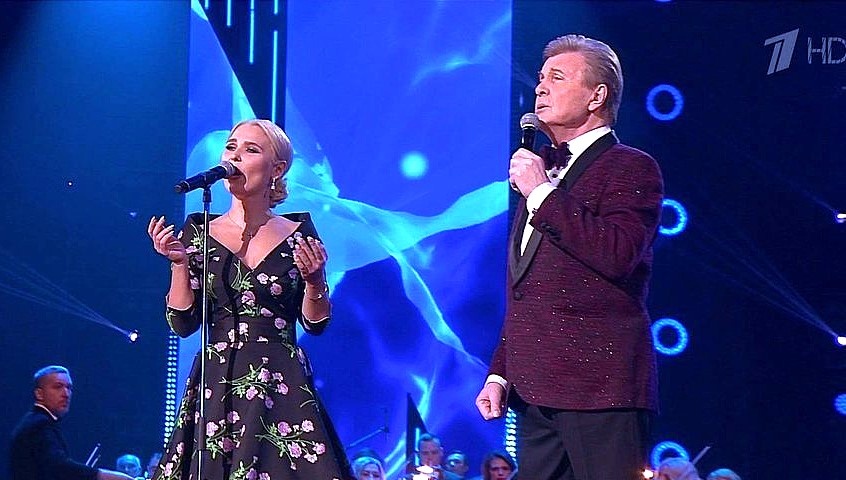 Пелагея и Лев Лещенко замечательно исполнили песню "Эхо любви"