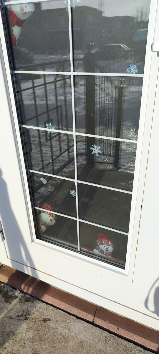 Новогодняя дверь. 