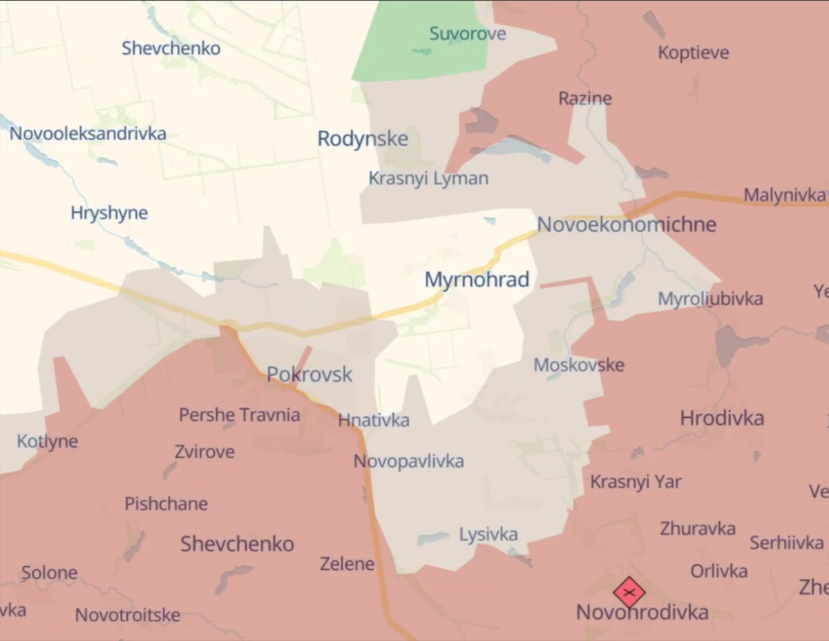 Карта Deep State на 17 ноября