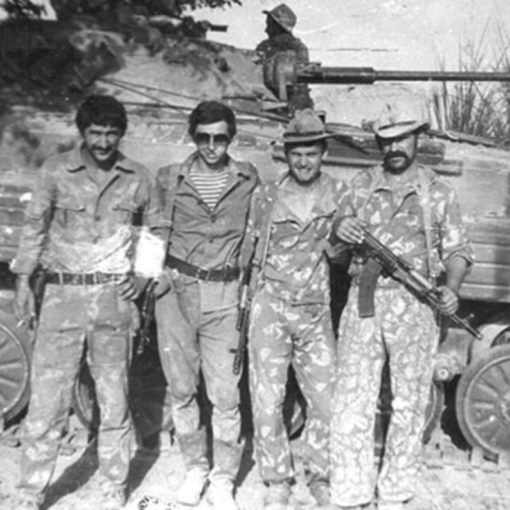 Офицеры-пограничники. 1985 год.