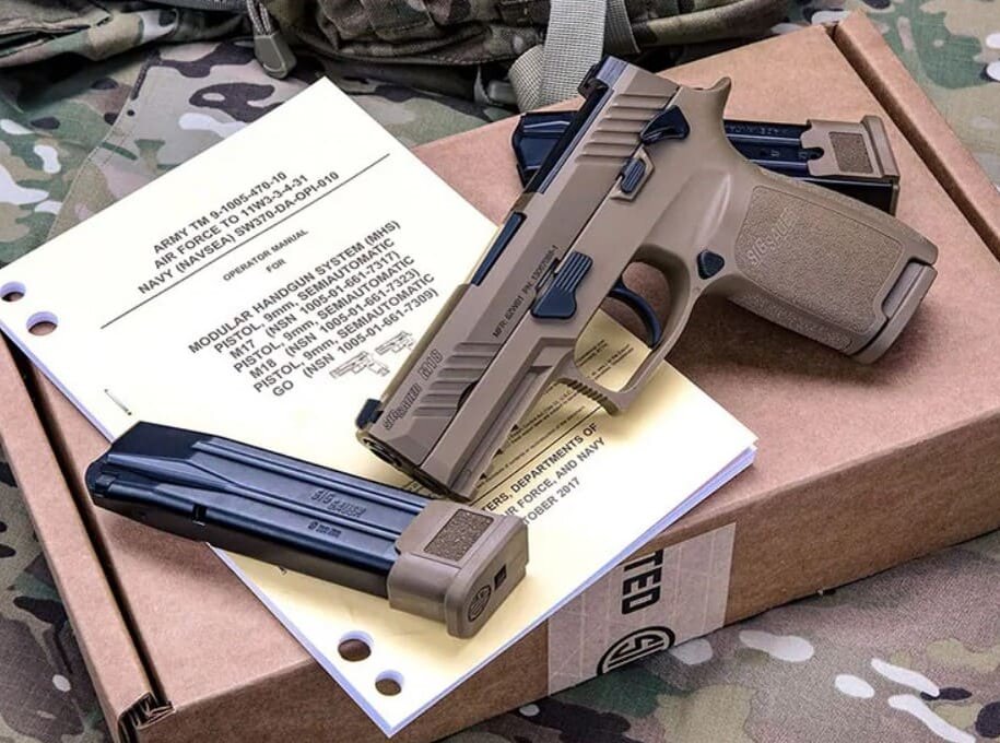 Пистолет М18 Корпуса морской пехоты США.