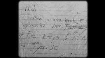 Записка, якобы, оставленная на остановке. charleyproject.org