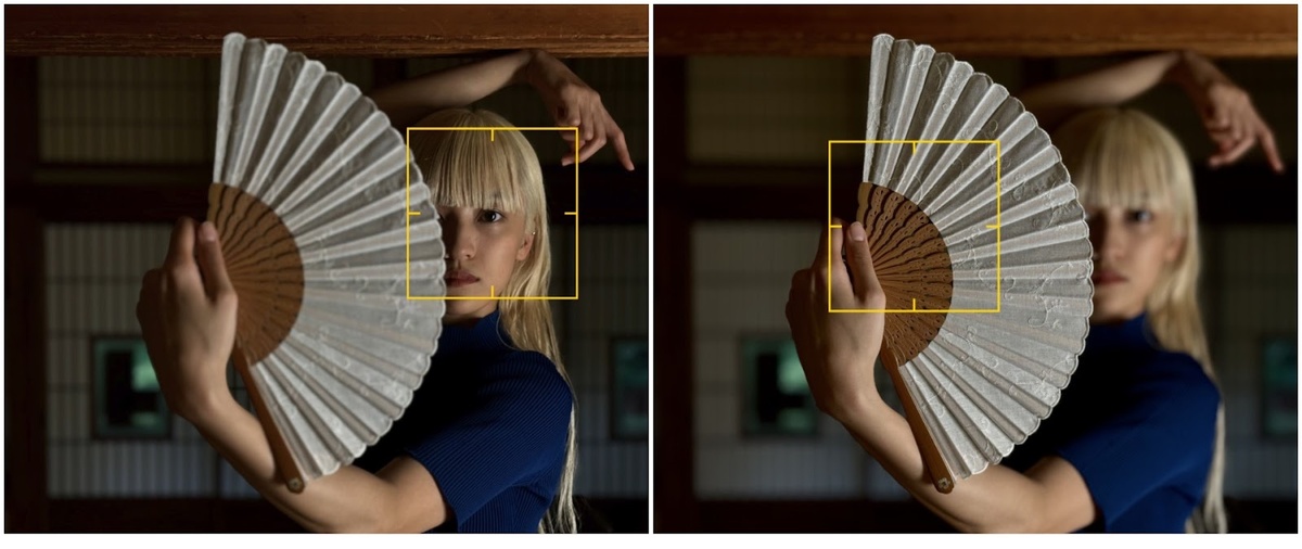 Пример разной фокусировки.