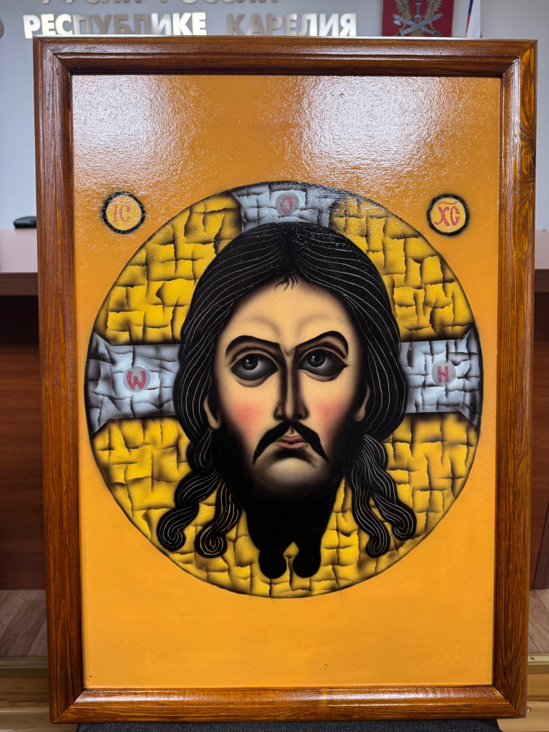    Написанную заключенным из Карелии икону отправят на конкурс в МосквуУФСИН по РК