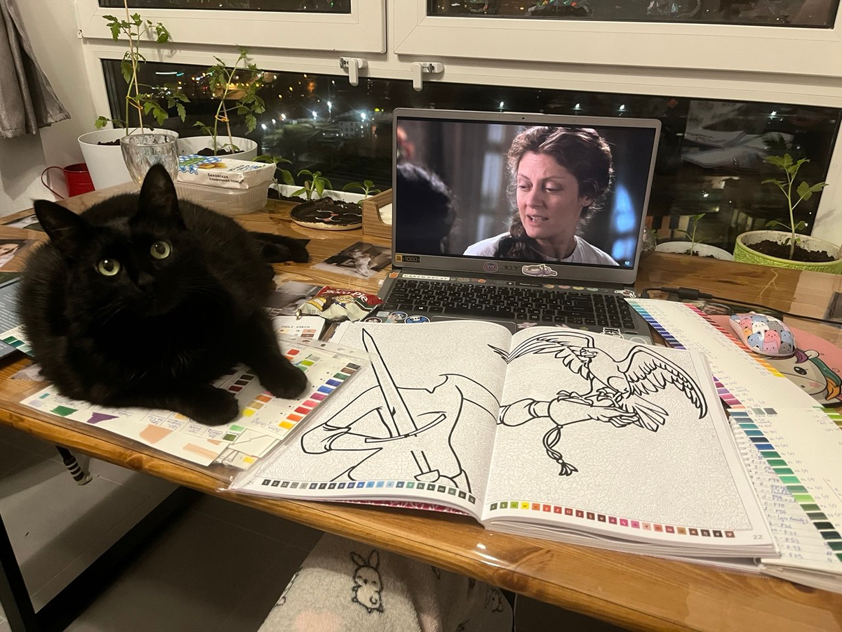 Главный по мохнушкам и разбрасыванию шерсти везде, где возможно!