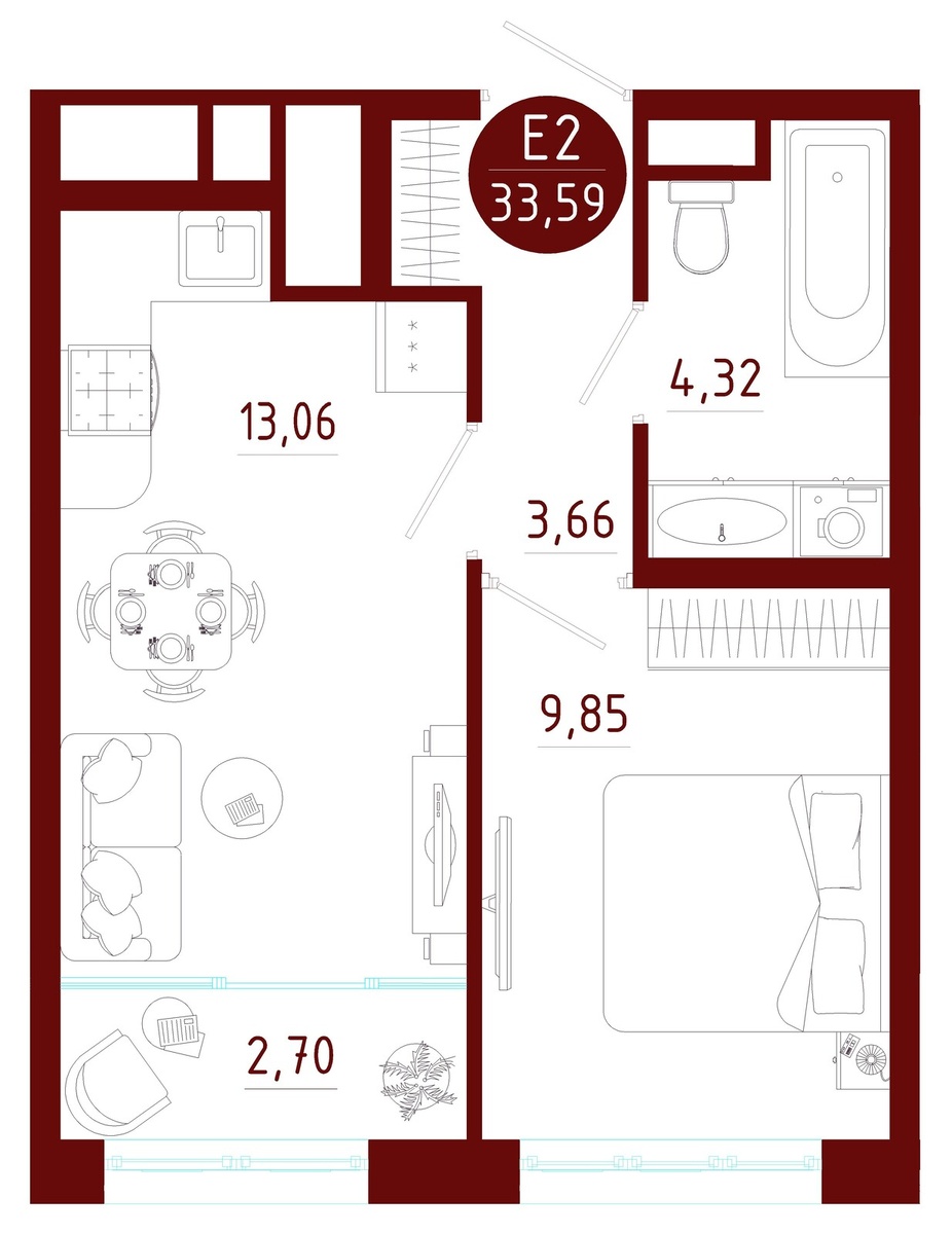 ЖК Петры планировки