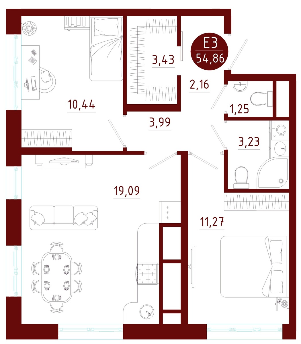 ЖК Петры планировки