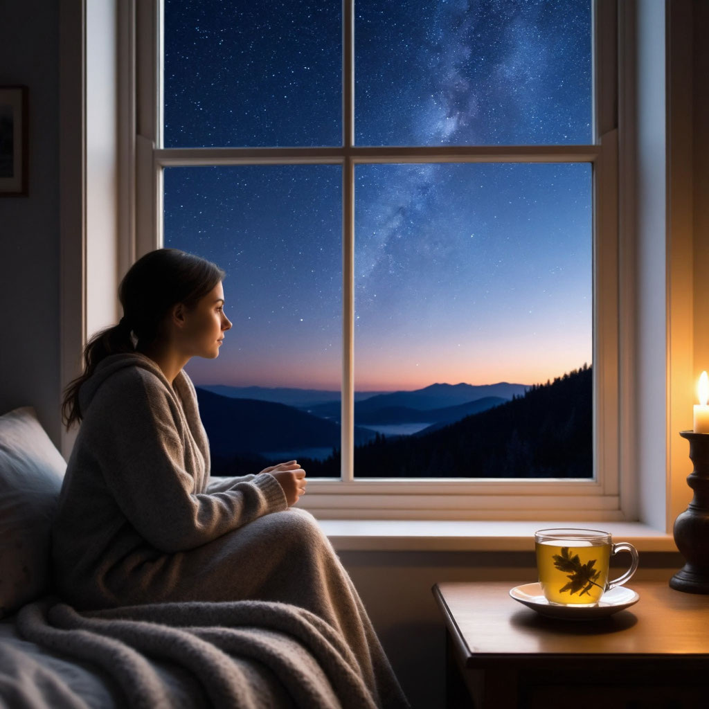 Иногда самые важные разговоры происходят без слов, только Вы и Вселенная.