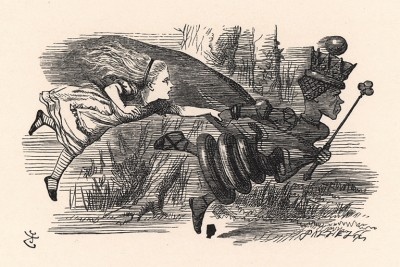 Иллюстрация Тенниела к Алисе в Зазеркалье