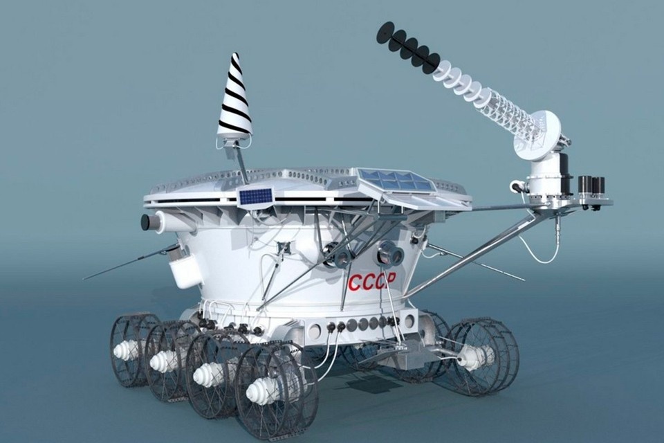    Многие решения, которые были применены для «Лунохода-1» - например, сетчатые колеса, потом были использованы для марсоходов. wikimedia.org