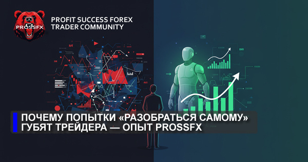Почему попытки «разобраться самому» губят трейдера — опыт PROSSFX 