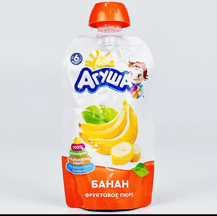 В комментах пишите агуша с бананом