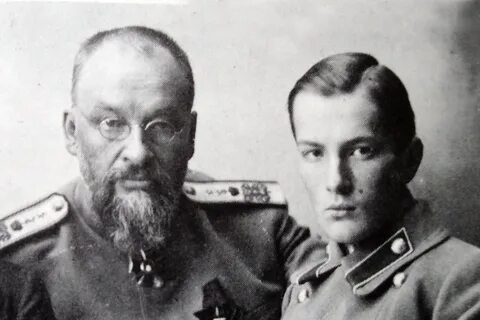 Доктор Боткин с сыном Глебом Фото из открытого доступа