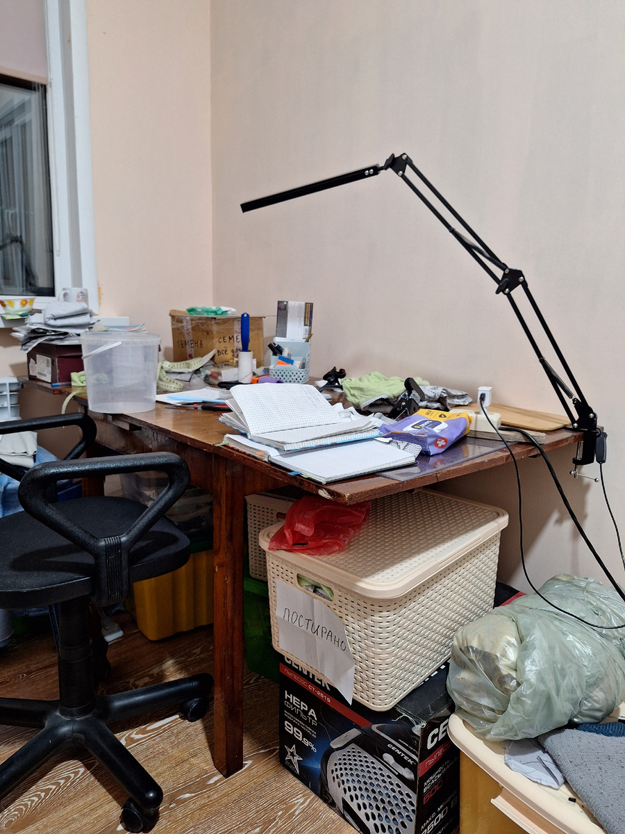 Вот такой у меня творческий беспорядок.