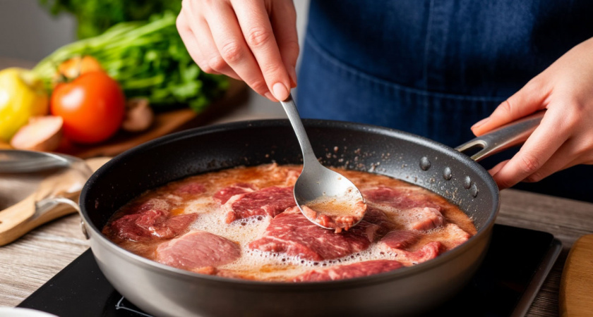    Сливать ли "первую воду" при варке мяса? Шеф-повар поставил жирную точку - больше никаких сомнений