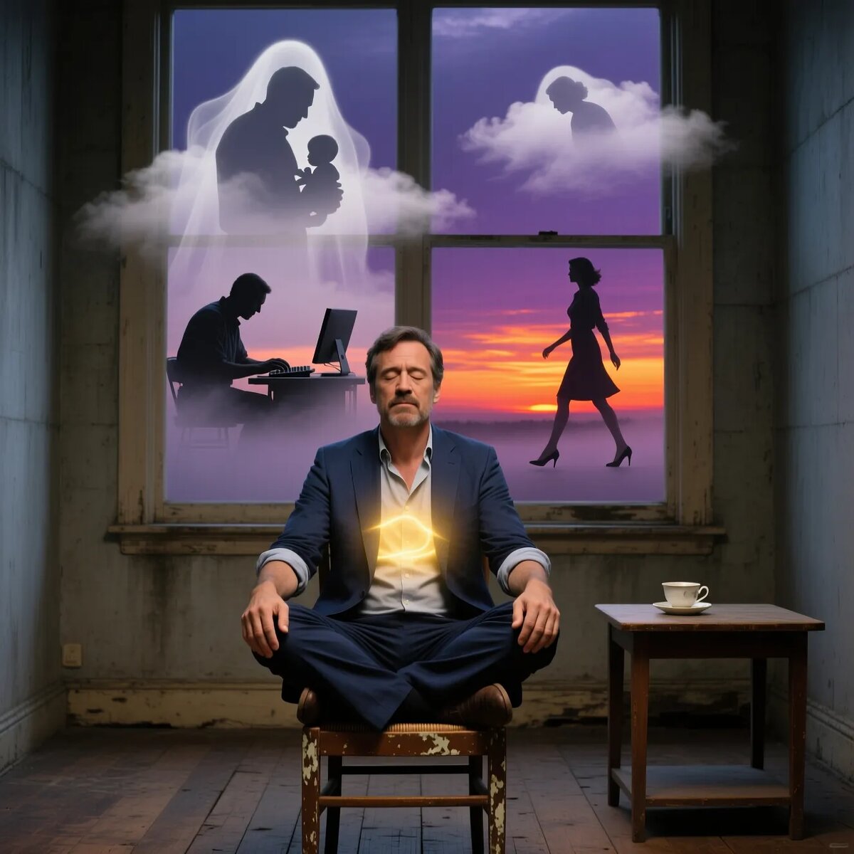 Ты - не то, что ты делаешь.  
 Ты — то, что светится внутри, когда всё остальное затихает.
