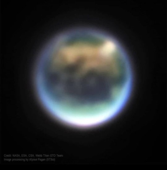 Титан — крупнейший спутник Сатурна, второй по величине спутник в Солнечной системе (после спутника Юпитера Ганимеда).