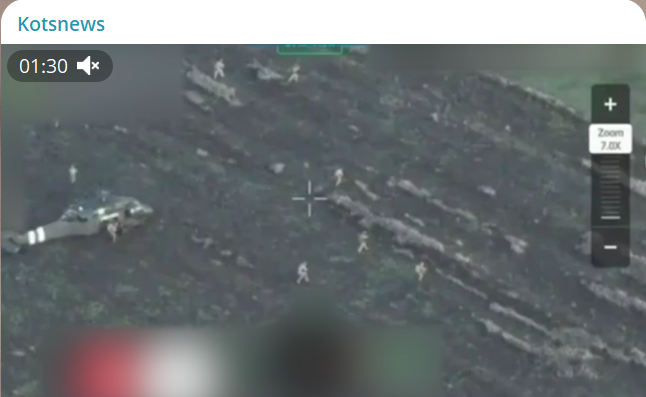 Скрин видео в тг-канале @sashakots