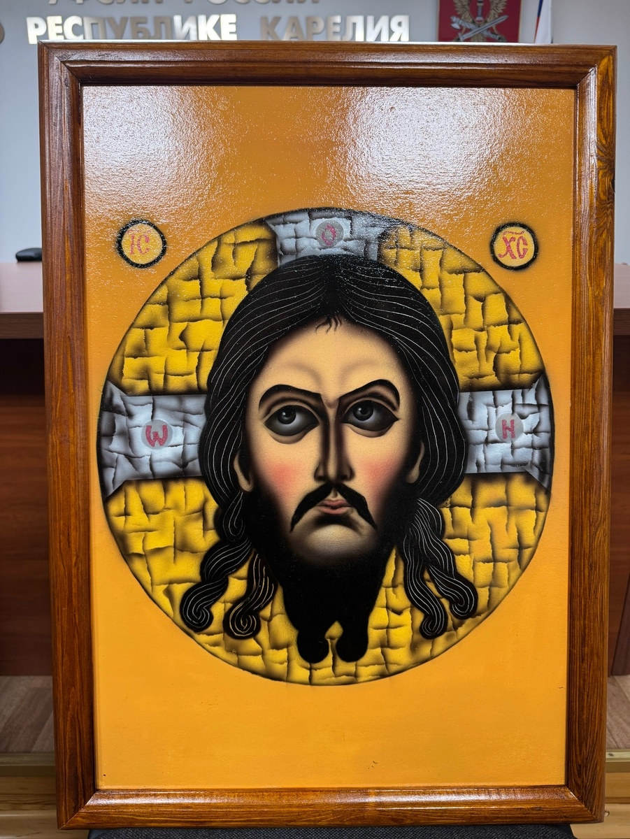    Написанную карельским заключенным икону отправят на всероссийский конкурс© УФСИН Карелии