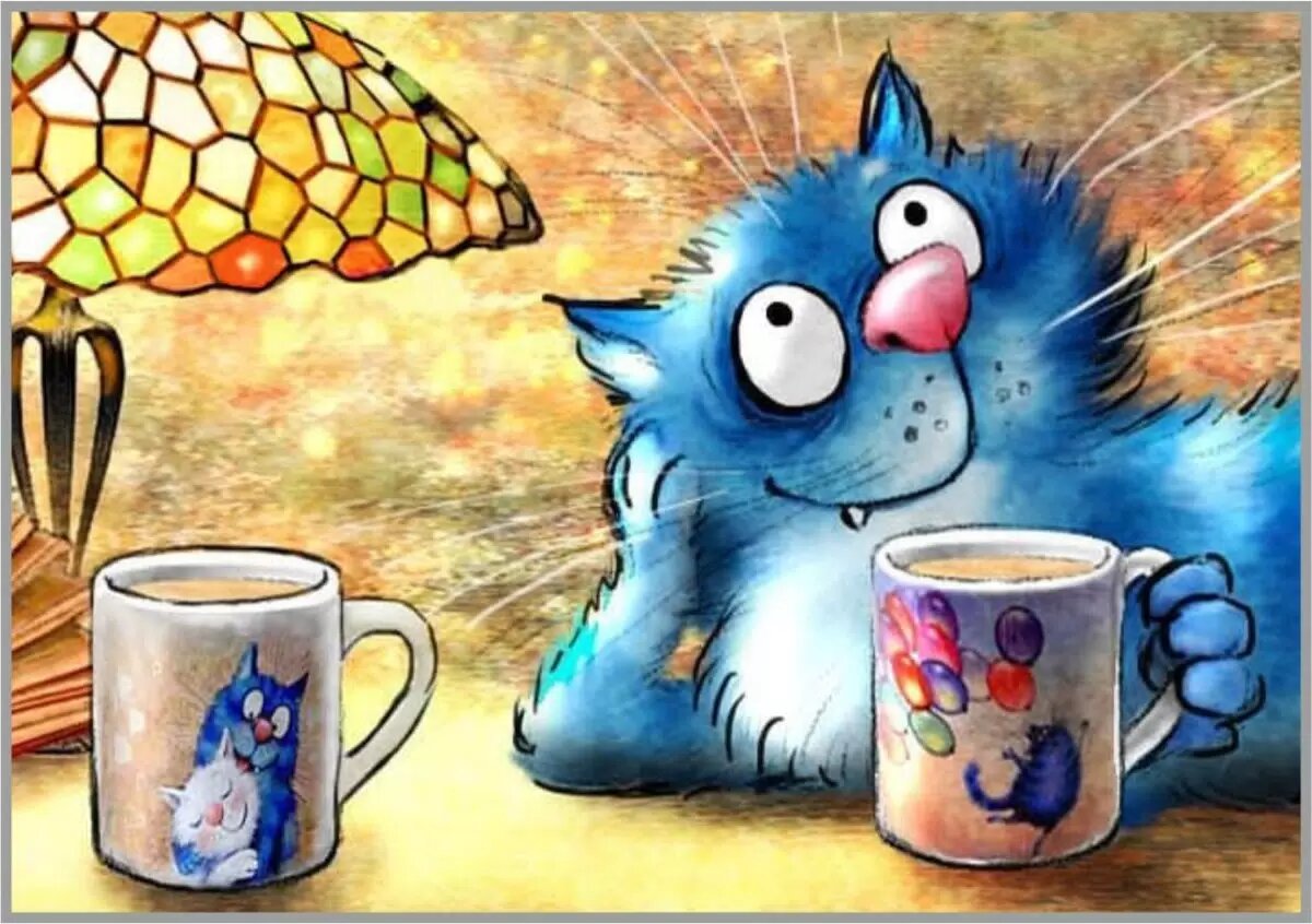 Очаровательный котик Рины Зенюк