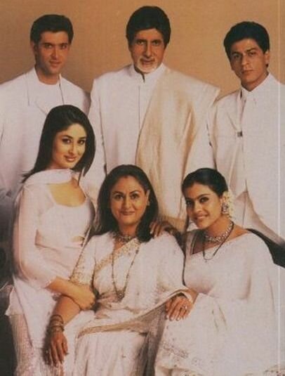 Ритик Рошан,Амитабх Баччан, Шахрукх Кхан,Карина Капур,Джая Баччан, Каджол