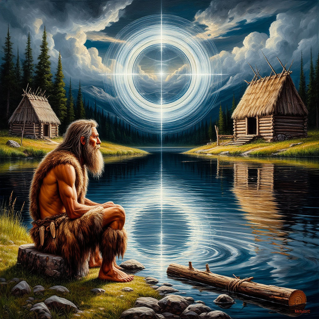 Иллюстрация "КИР-РА! КОЛЕСО! (Обруч-Течение)" создана сетью Шедеврум